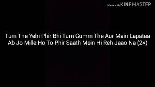 Aa Jao na-Arijit Singh Lyrics