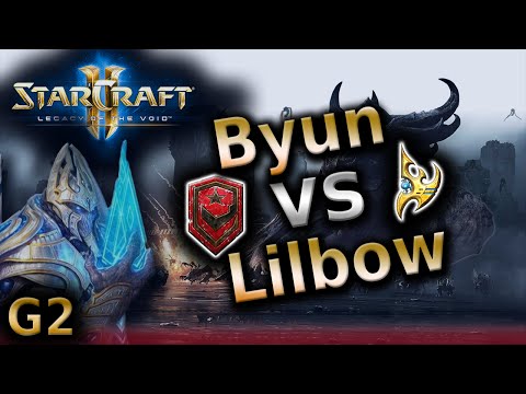 Starcraft 2 LOTV - Byun (T) vs Lilbow (P) - G2 on Lerilak Crest - Pro tournament