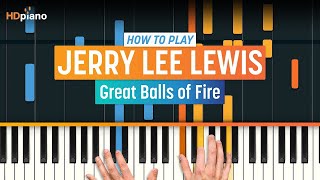 ALL PARTS FREE – How To Play "Great Balls of Fire" by Jerry Lee Lewis | HDpiano Piano Tutorial