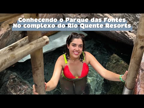 Conhecendo o Parque das Fontes que fica dentro do complexo do Rio Quente Resorts, em Goiás