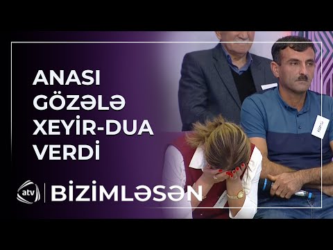 "Xoşbəxt olsunlar" - Anasının xeyir-duasını eşidən Gözəl hönkür-hönkür AĞLADI