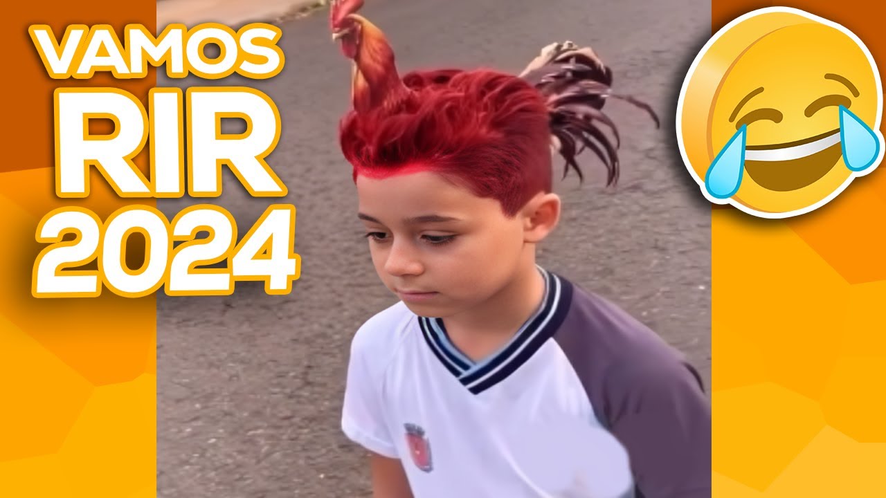 VAMOS RIR 🤣 - tem VÍDEOS ENGRAÇADOS e MEMES 2024