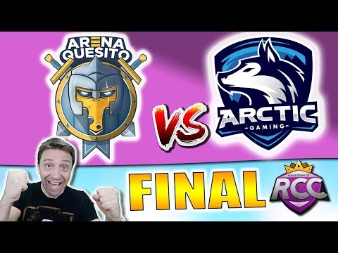 GRAND FINAL: ARENA QUESITO vs ARCTIC GAMING - Clash Royale Crown Cup English