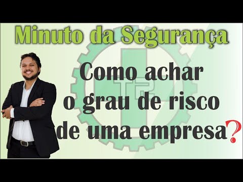 Vídeo: Grau de risco pelo CNAE: perguntas e respostas