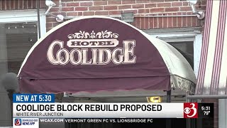 Property owner proposes redevelopment White River Junction’s Coolidge Block