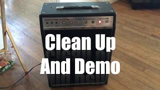 Video thumbnail for Vintage Univox U65RN Guitar Amp - Part 1 by The Tape Farm