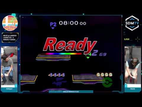 Melee @ LDL #22 - Full Stream Part 1 of 2 - SSBM