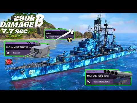 Most Dedlist Cruise 🔥BAP Almirante Grau 😎- modern warships 