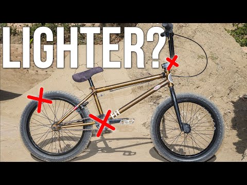 Make your BMX Bike Lighter? (Most Important "Complete Bike" Upgrades)