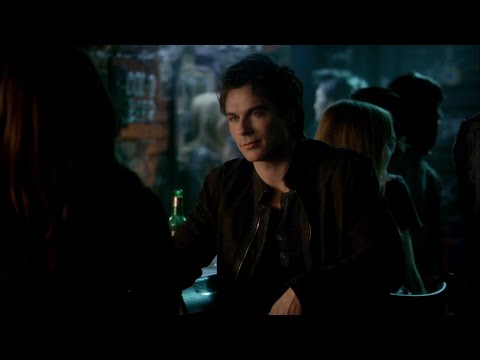 TVD 4x17 - Damon tells Elena about his romance with Lexi in 1977 | Delena Scenes HD