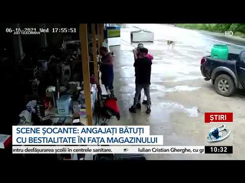 Angajații unui magazin din Teleorman, bătuți de clanul Marmureaua în plina stradă, pentru taxă de pr