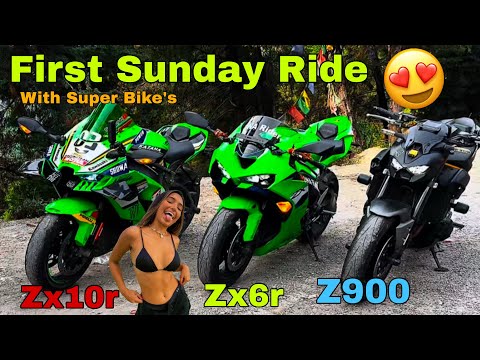 Kawasaki ZX-10R vs ZX-6R vs Z900 | Full Drag Race 🔥 Who Wins?