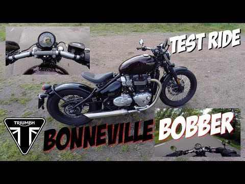 Triumph Bobber test ride