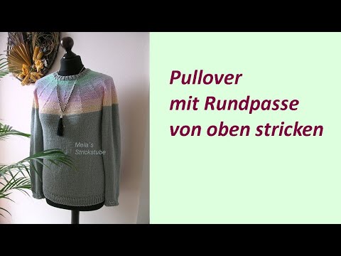 Ragmela 13 - Knit a round yoke sweater from the top