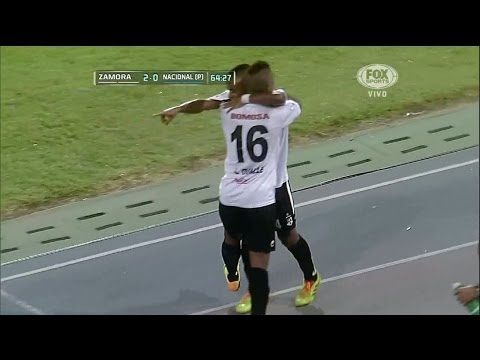 Zamora 2 - 0 Nacional de Asunción Copa Libertadores 2014