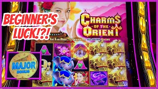 🚂BIG WIN on ALL ABOARD-Charms of the Orient!🍀Exciting New All Aboard Slot in Las Vegas!