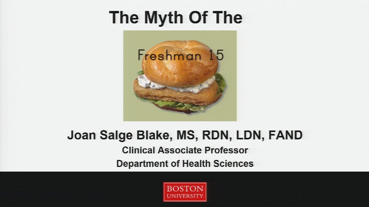 The Myth of the Freshmen 15