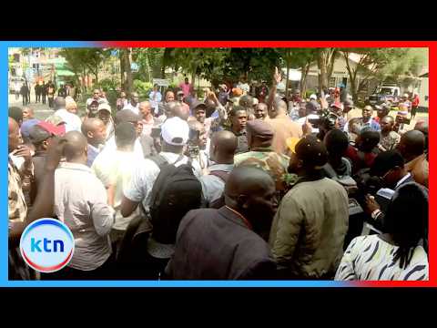 Vurugu Yazuka Kituo Cha Polisi Nakuru Kufuatia Kukamatwa kwa Mbunge Alfred Mutai