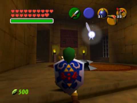 Legend of Zelda Ocarina of Time Walkthrough 13 (5/9) "Spirit Temple: Past, Part 1"