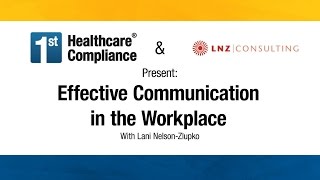 Effective Communication in the Workplace