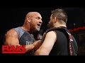 Goldberg Joins The Debut Installment Of The Kevin Owens Show Raw Jan 2 2017