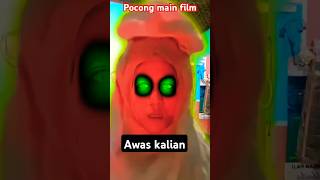 Download lagu Pocong seram bermata hijau main film | temannya pocong jadi iri #fyp  #shortsviral mp3