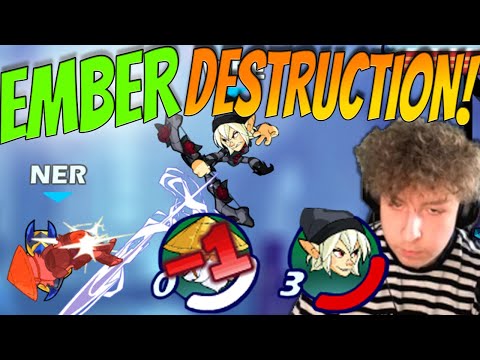 PULLING OUT THE EMBER IN RANKED | Pro Brawlhalla 1v1