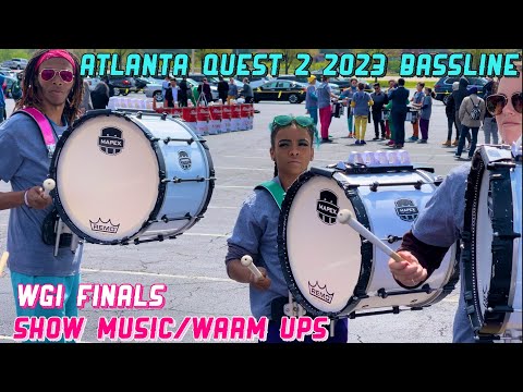 WGI FINALS 2023: Atlanta Quest 2 2023 Drumline | BASS SUBS |