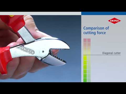 KNIPEX X-Cut® Compact Diagonal Cutter video
