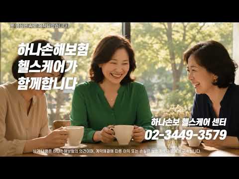 하나손해보험 AI 광고 사례