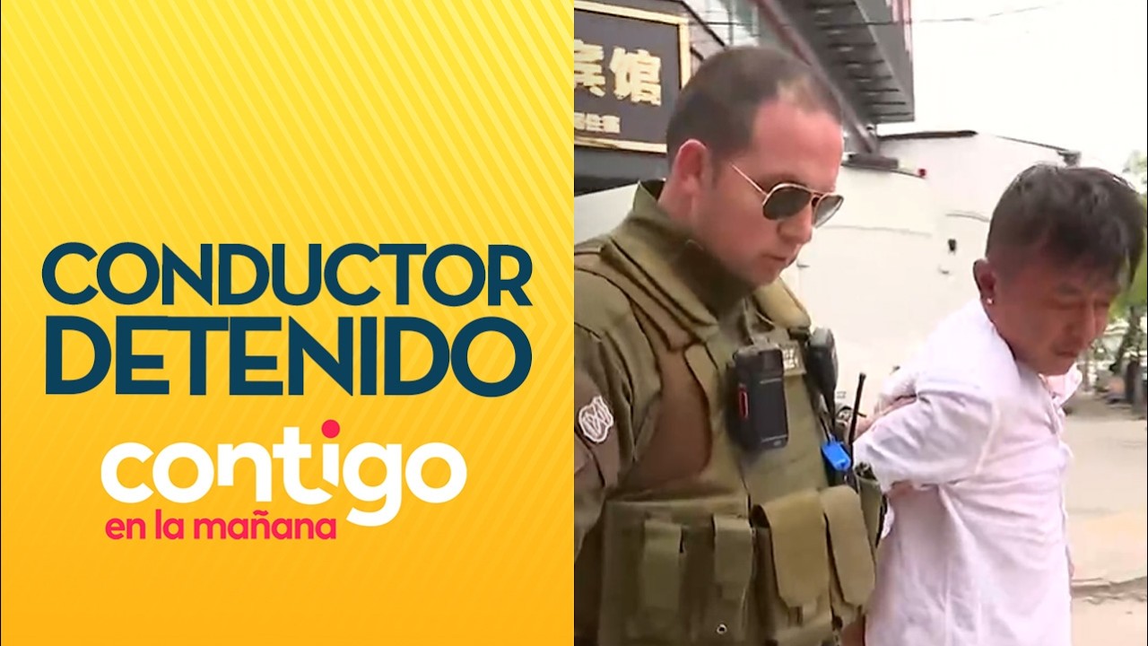 FUE DETENIDO: Conductor chino chocó, se fugó y amenazó con arma blanca - Contigo en la Mañana