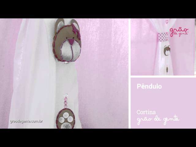 Cortina Mimos Rosa | Ref: 54231
