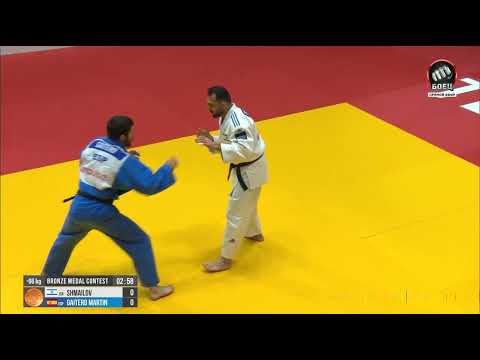 Judo IJF. Grand Slam Tel-Aviv 2023. 66 kg. Bronze. SHMAILOV Baruch (ISR) - GAITERO MARTIN (ESP)