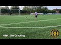 Bruno Fernandes Practising Free kicks and Penalties after his session with RH Elite Coaching