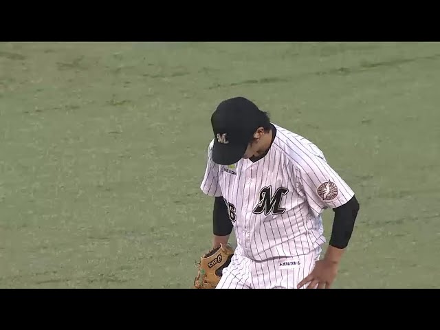 2回表 マリーンズ涌井 痛恨の失投でドラゴンズ・ルナに先制ソロHRを許す… 2014/6/3 M-D