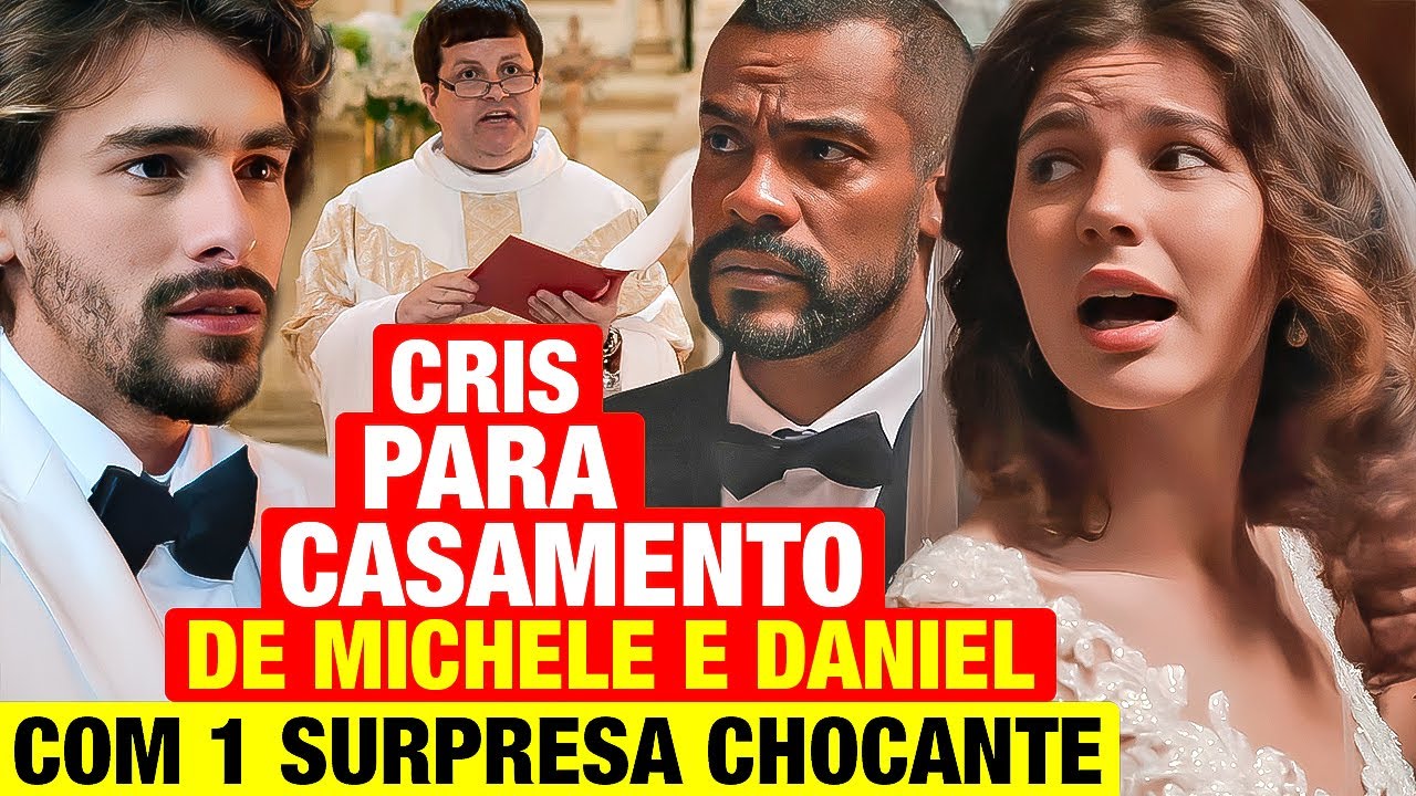 MANIA DE VOCÊ: Cristiano PARA CASAMENTO DE MICHELE E DANIEL e revela SEGREDO! Resumo capítulo hoje