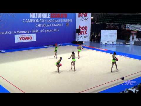 Beatrice, Alice, Costanza, Desiree, Giulia Finali Nazionali squadra 5 palle Roma XI