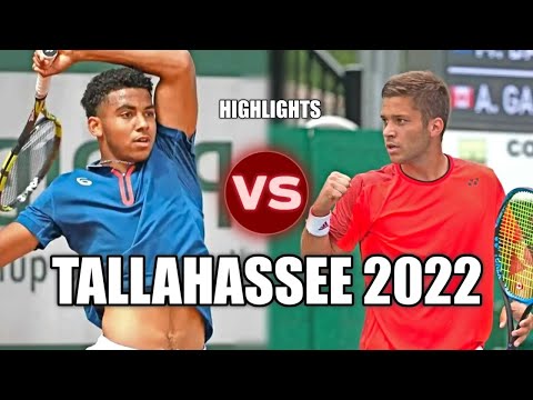 Arthur Fils vs Alexis Galarneau TALLAHASSEE Q 2022 Highlights