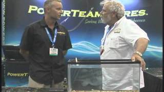 ICAST Fishing Show Power team Lures Interview