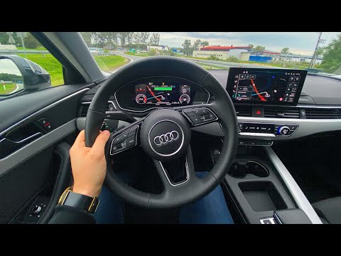 Audi A4 B9 Facelifting [2.0 35 TFSI 150 HP] | Test Drive #116 | POV Driver. TV