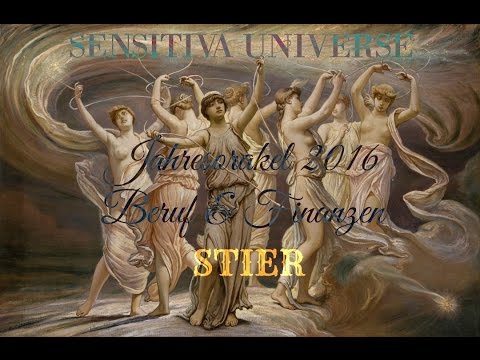 Jahresorakel 2016 Beruf & Finanzen | STIER ♥ SENSITIVA UNIVERSE