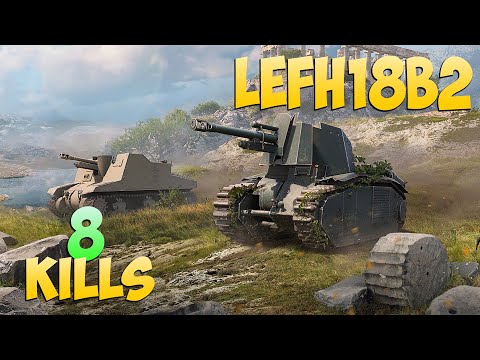leFH18B2 - 8 Frags 3.6K Damage - Do not stop! - World Of Tanks