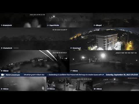 Hit at Kramatorsk - Cam 4 - Audio & Flash