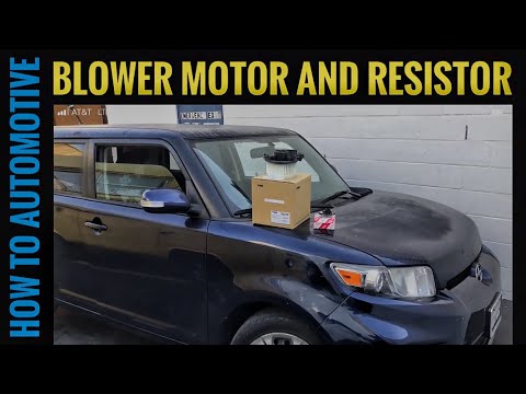 Scion XB Blower Motor And Resistor Replacement