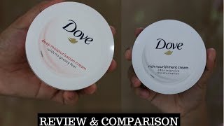 Download lagu *New* Dove Rich Nourishment Cream Review & Comparison with Dove Deep Moisturisation Cream mp3