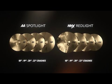Introducing SABIAN and Todd Sucherman's AA Spotlight Crashes and HHX Redlight Crashes