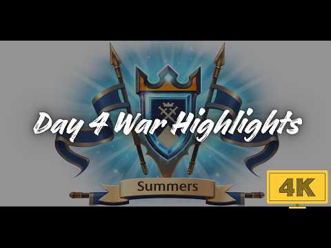 Season 31 l Rank 1 War l Day 4
