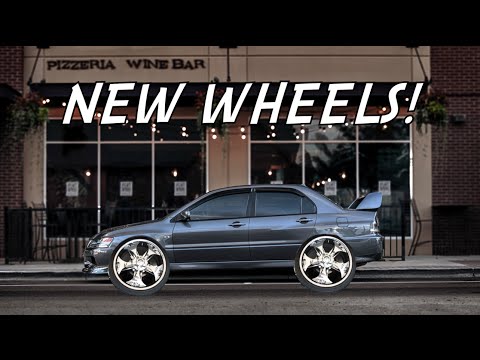 NEW WHEELS For the Evo & Fitment Talk