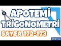 Apotemi Trigonometri Sayfa 172-173 Çözümleri - APOTEMİ YAYINLARI