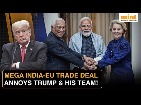 India-EU Trade Deal Irks Trump: U.S. Turns On Own Allies, Says 'EU Funding War Against Themselves'